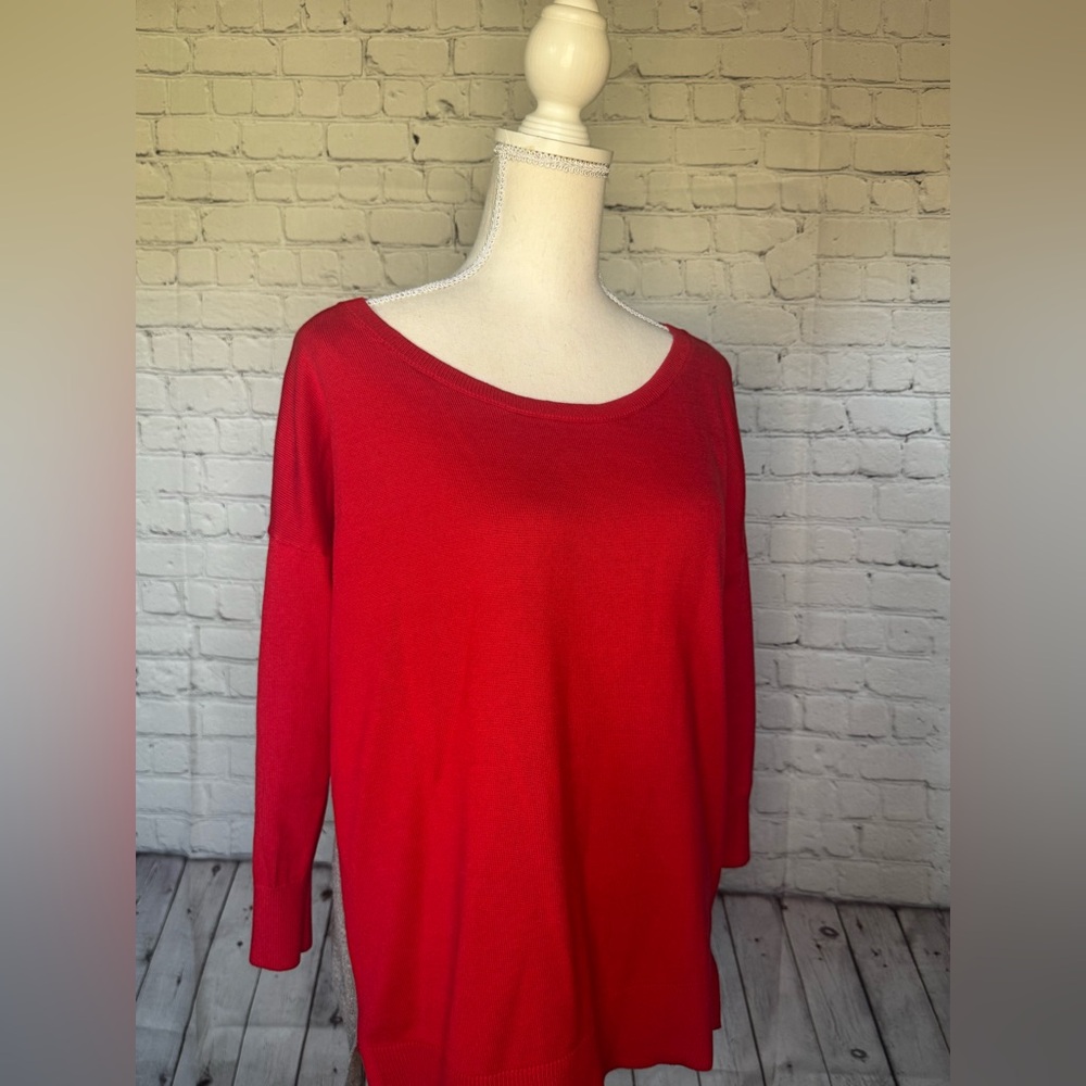 {Banana Republic} Red/Grey Women's Sweater